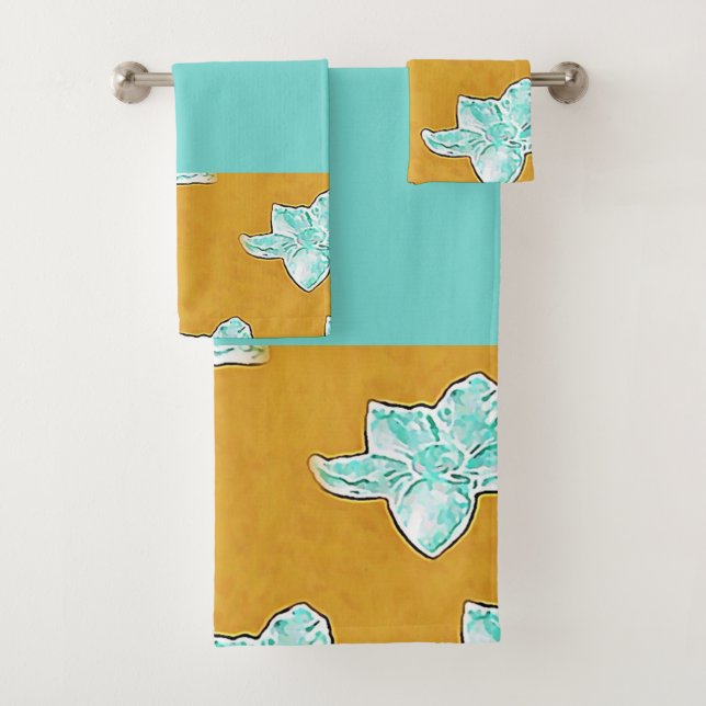 Dragonfly Bath Towel Set (Insitu)