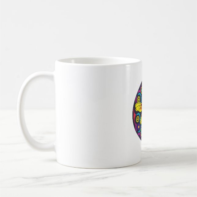 Dragonfly Beautiful, colourful, and ornate        Coffee Mug (Left)