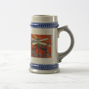 Dragonfly Beer Stein