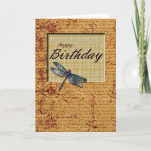 Dragonfly - Birthday Card
