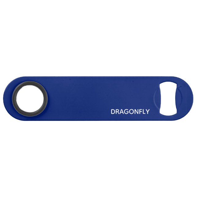 Dragonfly blue colour name bar key (Front (Horizontal))