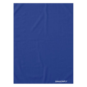 Dragonfly blue colour name tablecloth