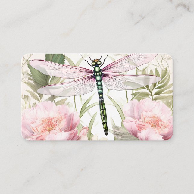 Dragonfly  business card (Front)
