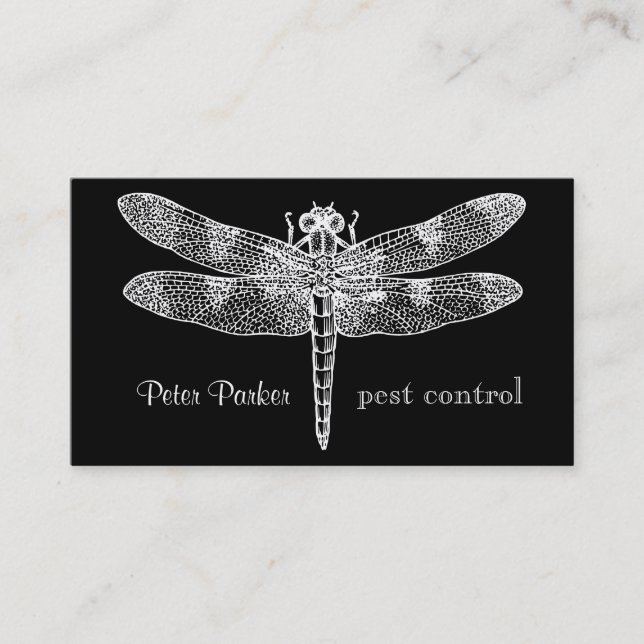 Dragonfly Business Card (Front)