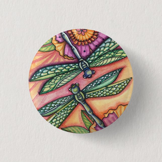 dragonfly - Button (Front)