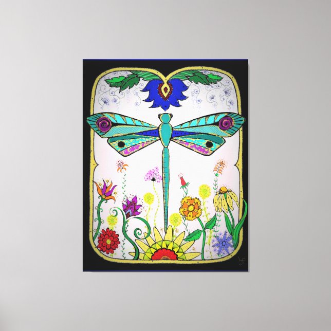 Dragonfly Canvas Print (Front)