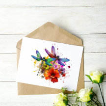 Dragonfly Card