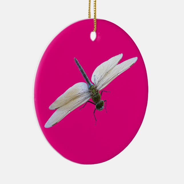 Dragonfly Ceramic Ornament (Right)