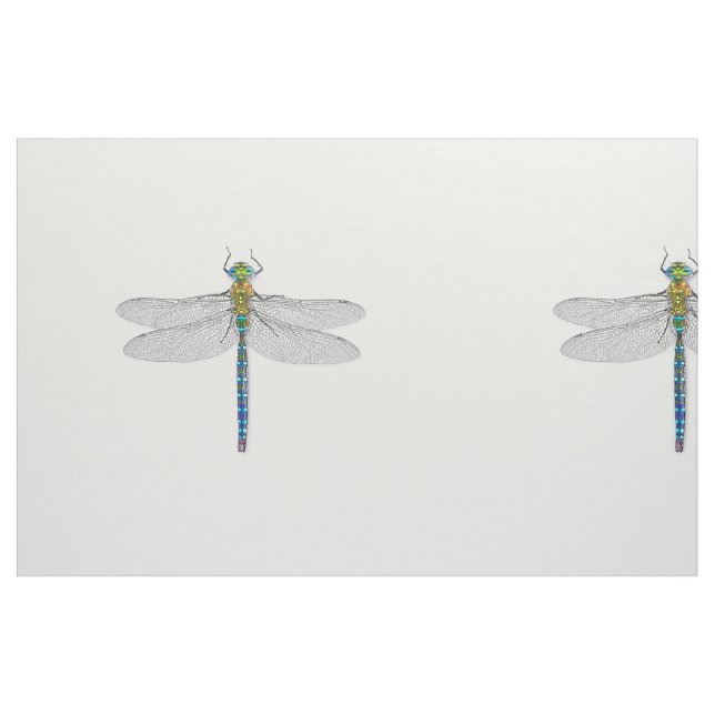 Dragonfly—choose colour background! fabric (Fat Quarter)