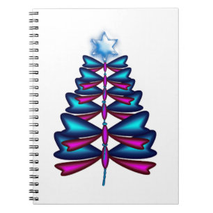 Dragonfly Christmas tree Dragonfly Christmas tree  Notebook