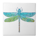 dragonfly classic blue tiles<br><div class="desc">dragonfly classic blue tiles</div>