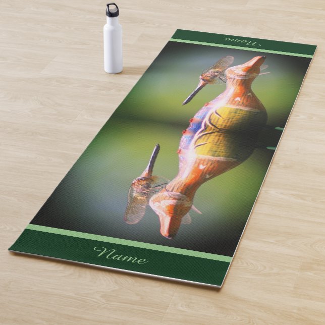 Dragonfly Co Pilot Insect Personalized Yoga Mat (In Situ)