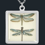 Dragonfly Collection by Chariklia Zarris Silver Plated Necklace<br><div class="desc">A dragonfly collection worthy of any curious nature buff,  this is a stunning piece by Chariklia Zarris. Put it on your wall or give it as a gift!</div>