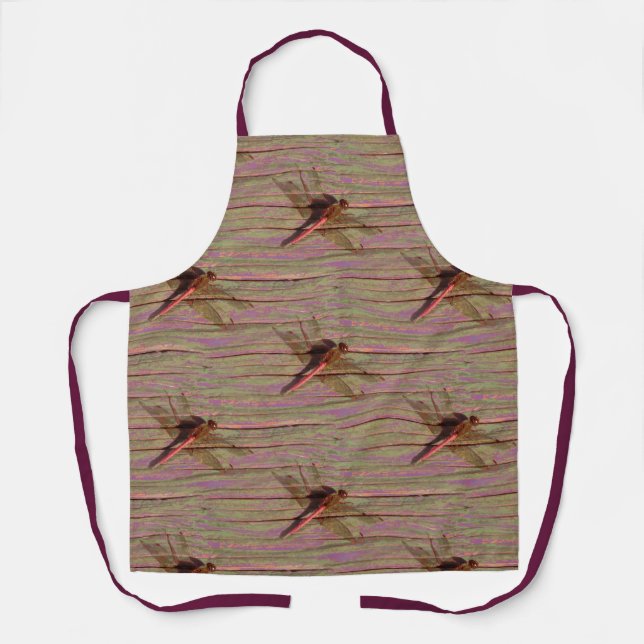 Dragonfly Colourful Apron (Front)