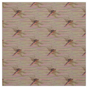 Dragonfly Colourful Fabric