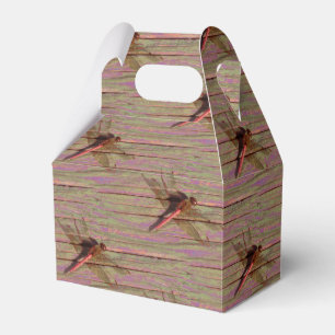 Dragonfly Colourful  Favor Box