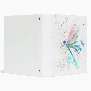 Dragonfly Colourful Gift Cute Gift For Birthday Binder