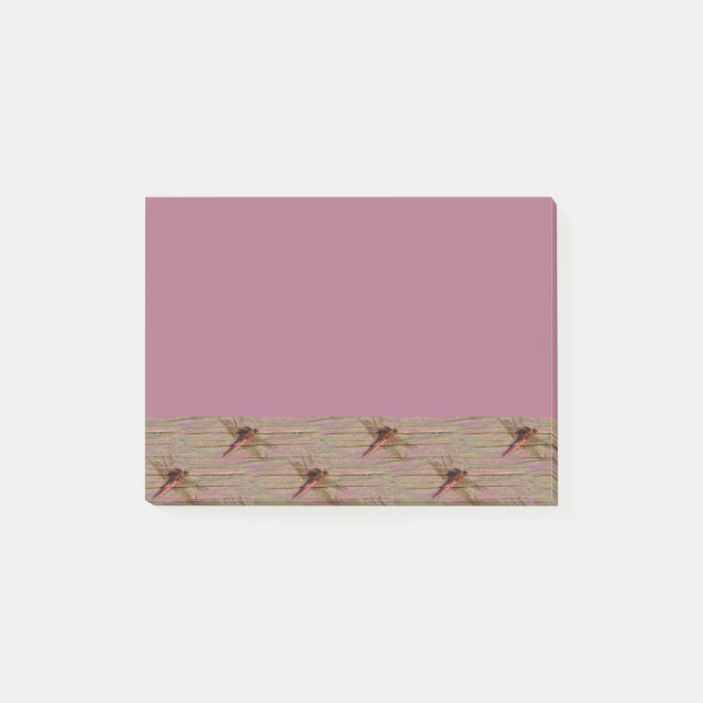 Dragonfly Colourful Post-it Notes (Front)