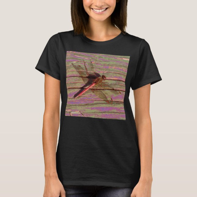 Dragonfly Colourful T-Shirt (Front)