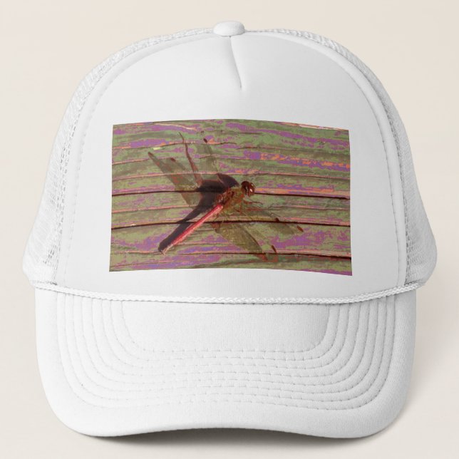 Dragonfly Colourful Trucker Hat (Front)