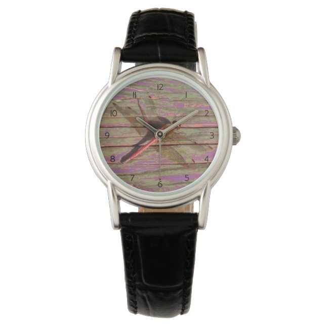 Dragonfly Colourful Watch (Front)