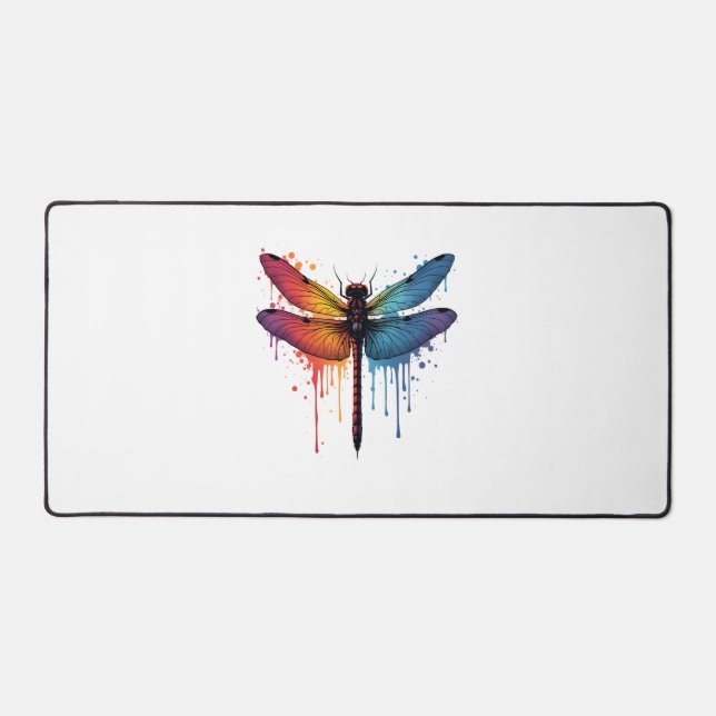 Dragonfly cool sur la libellule peinte en couleur (Recto)