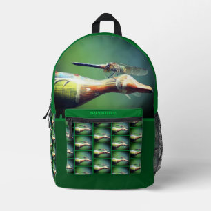 Dragonfly Copilot Personalized Printed Backpack