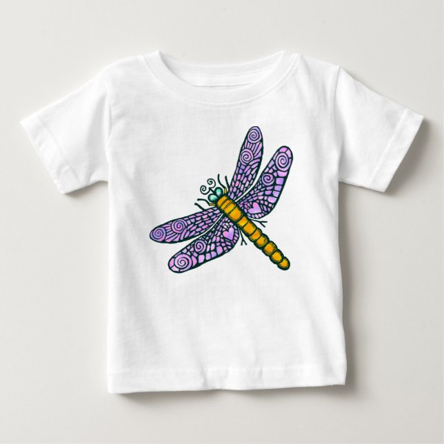 Dragonfly - Customized Baby T-Shirt (Front)