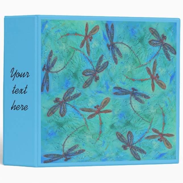 Dragonfly Dance Binder (Front/Spine)