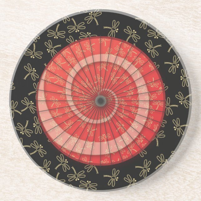 dragonfly dance coaster (Front)