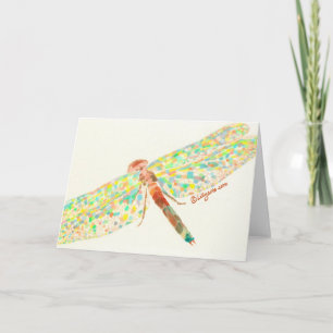 Dragonfly Dance Fine Art Note Card