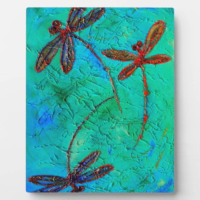 Dragonfly Dance Plaque (Front)