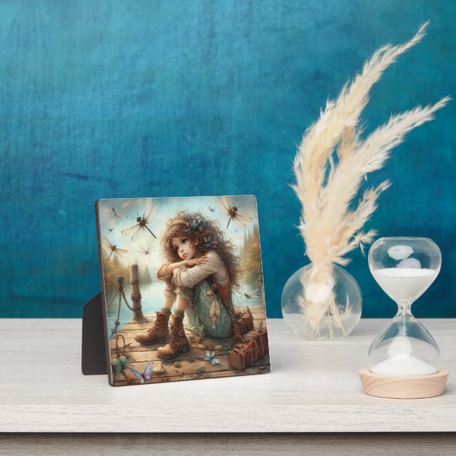 Dragonfly Day Dream 1 Plaque (Insitu)