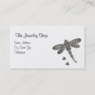 Dragonfly Decorated Business Card