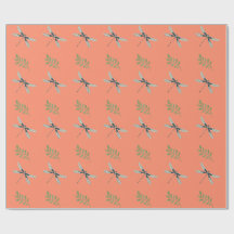 Dragonfly Delight: Coordinated Wrapping Paper