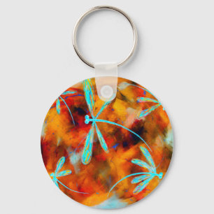 Dragonfly Desert Flit Keychain