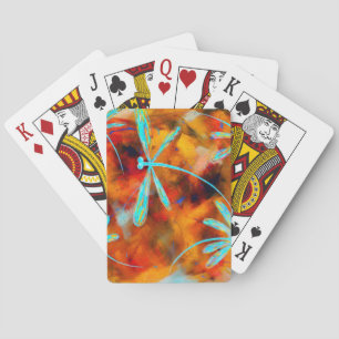 Dragonfly Desert Flit Playing Cards