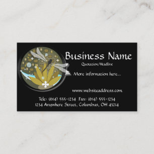 Dragonfly Design 2 Business Cards