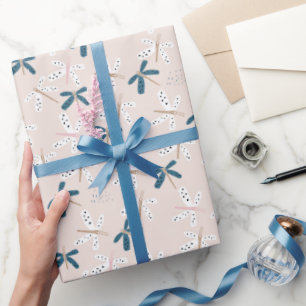 Dragonfly Design Wrapping Paper