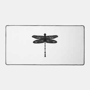 Dragonfly desk mat