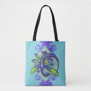 Dragonfly Dragon Tote Bag