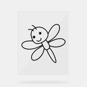 Dragonfly dragonfly acrylic sign