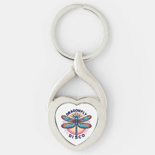 Dragonfly Dragonfly Disco Keychain