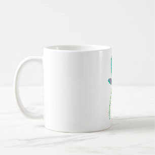 Dragonfly drawing I love Dragonflies Gift idea Coffee Mug