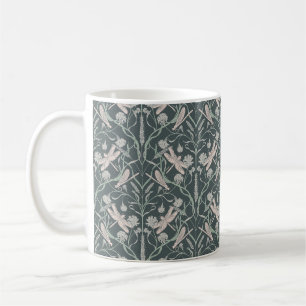 Dragonfly Dreams and Cornflower Vintage Coffee Mug