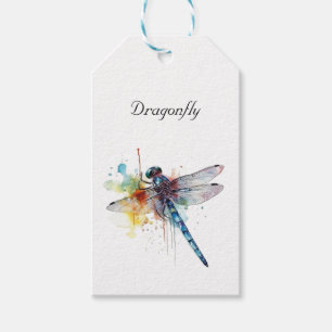 Dragonfly Dreamscape, custom Gift Tags