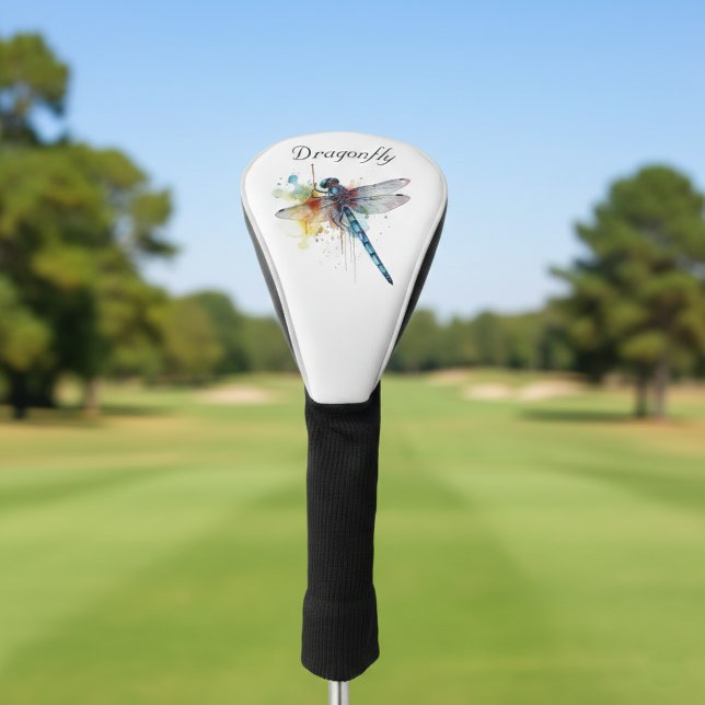 Dragonfly Dreamscape, custom Golf Head Cover (Creator Uploaded)