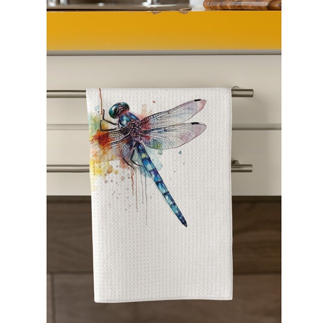 Dragonfly Dreamscape, custom Kitchen Towel (Creator Uploaded)