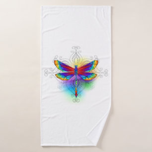 Dragonfly en arc-en-ciel