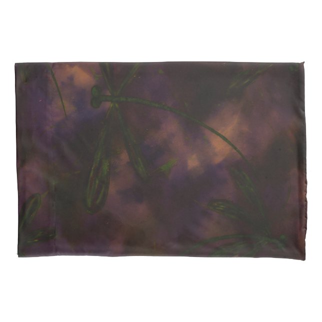 Dragonfly Fire Pillowcase (Front)